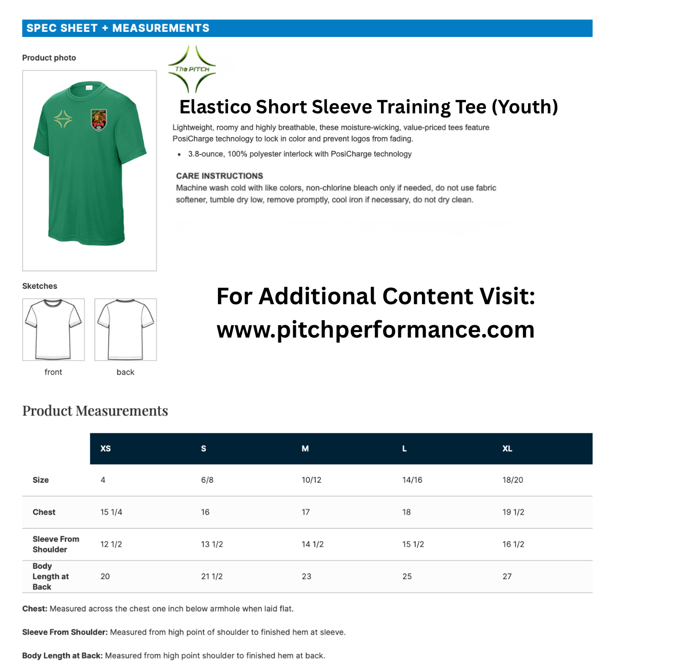 SCPASA - Elastico Competitor T-Shirt Youth