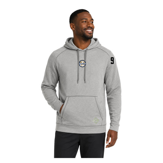 Cedar City - Geordie Tri-Blend Wicking Fleece Hooded Pullover