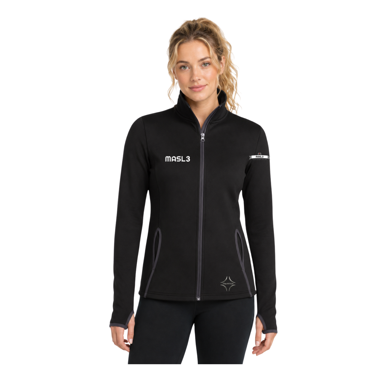 MASL3 - Scudetto Stretch Full Zip Hooded Jacket